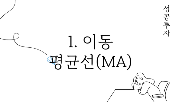 1. 이동 평균선(MA)