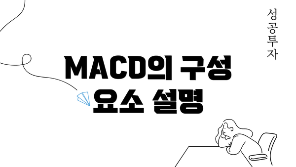 MACD의 구성 요소 설명