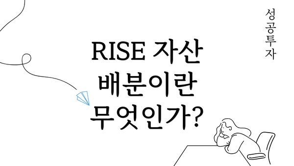 RISE 자산 배분이란 무엇인가?