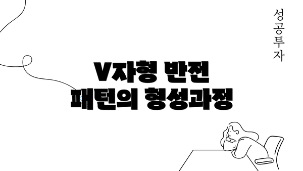 V자형 반전 패턴의 형성과정