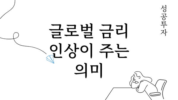 글로벌 금리 인상이 주는 의미