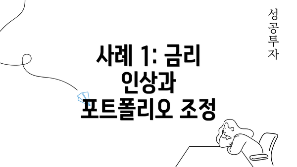 사례 1: 금리 인상과 포트폴리오 조정