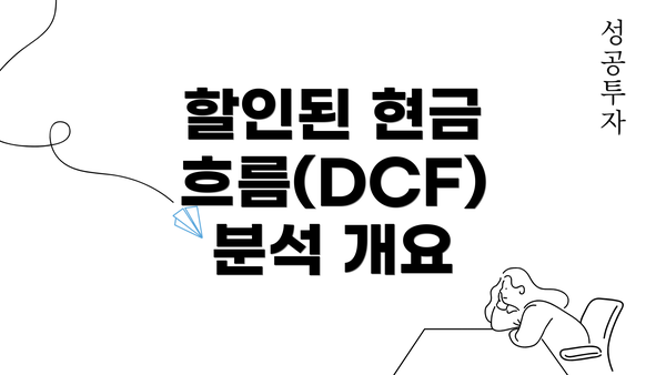 할인된 현금 흐름(DCF) 분석 개요