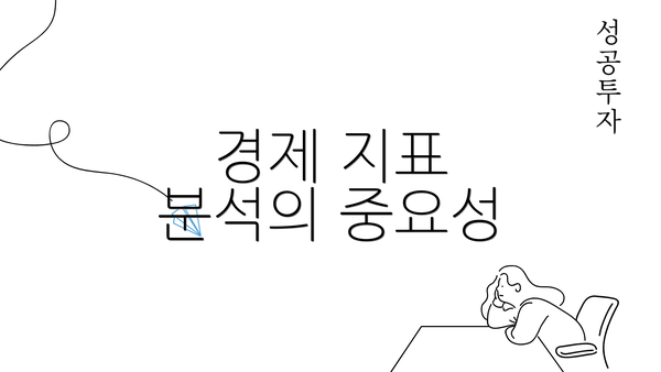 경제 지표 분석의 중요성