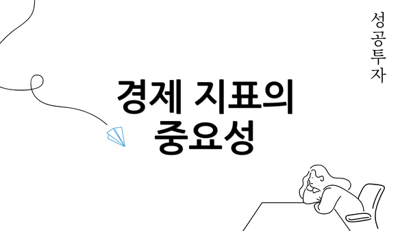 경제 지표의 중요성