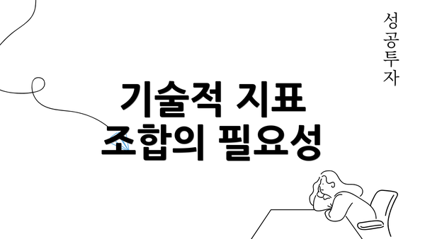 기술적 지표 조합의 필요성