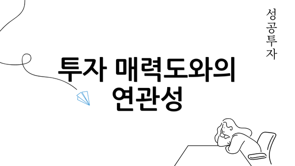 투자 매력도와의 연관성