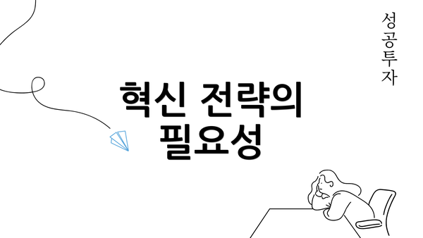 혁신 전략의 필요성