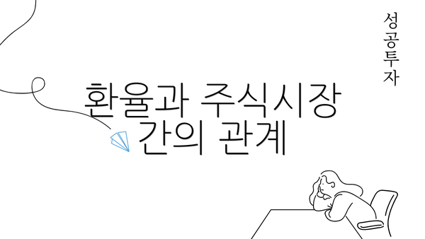 환율과 주식시장 간의 관계