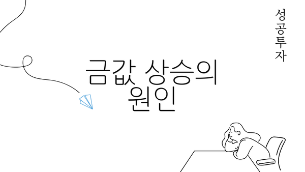 금값 상승의 원인